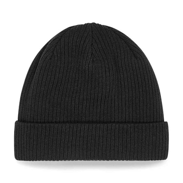 Beechfield Ekologisk Bomulls Mössa One Size Svart Black One Size
