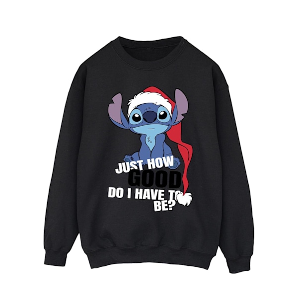 Disney Herr Lilo & Stitch Just How Good Sweatshirt 4XL Svart Black 4XL