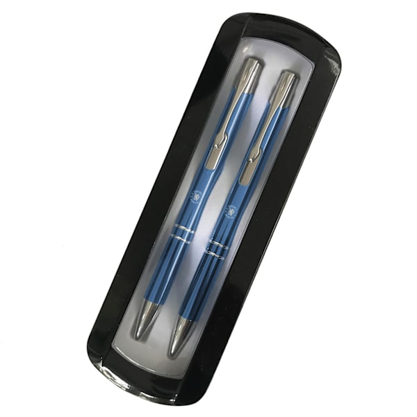 Chelsea FC Crest Pen & Pencil Set One Size Blå Blue One Size