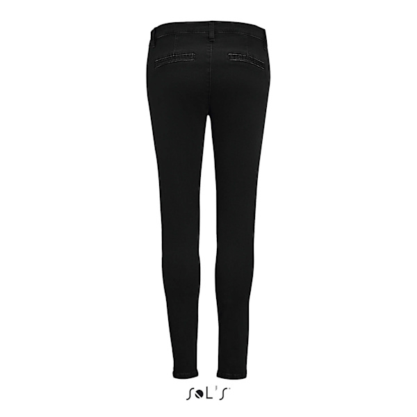 SOLS Dam/Dam Jules Chino Byxor 12 Svart Black 12