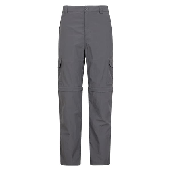 Mountain Warehouse Herr Explore Zip-Off Byxor 34S Grå Grey 34S