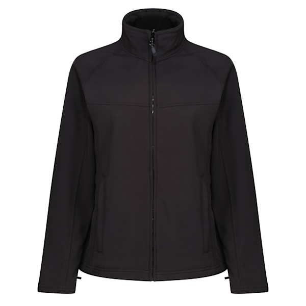 Regatta Ladies Uproar Softshell Vindtät Jacka 12 All Bl All Black 12