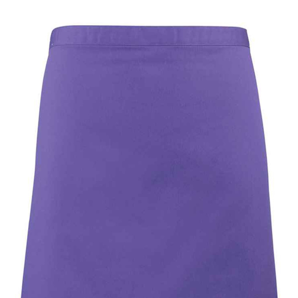 Premier Colours Mid Length Förkläde En Storlek Lila Purple One Size