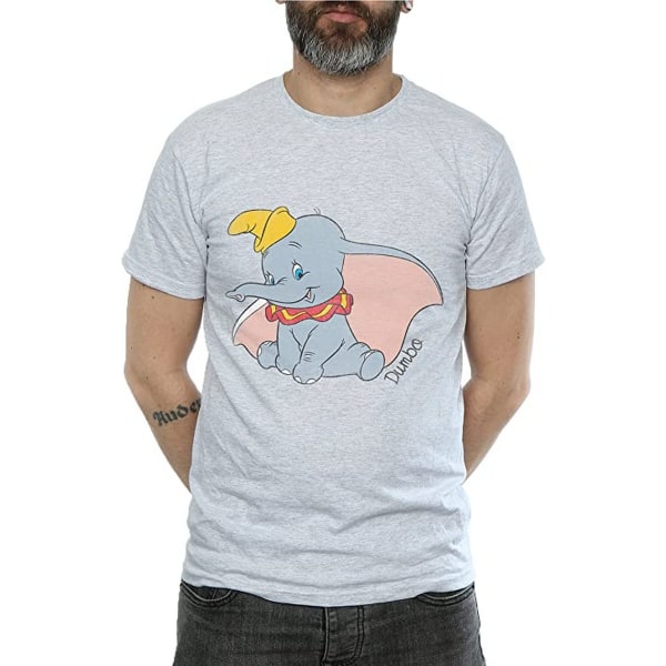 Dumbo Herr Klassisk T-shirt S Sports Grey Sports Grey S