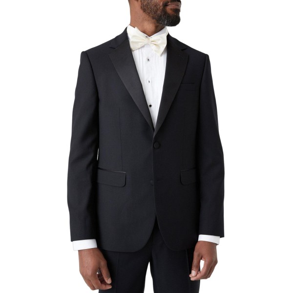 Burton Herr Skinny Tuxedo Kavaj 36L Svart Black 36L