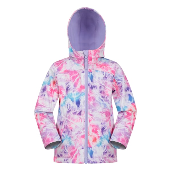 Mountain Warehouse Barnkläder/Barnmönstrad Vattenavvisande Sof Bright Pink 5-6 Years
