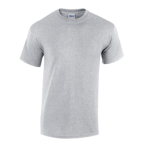 Gildan Herr T-shirt i tung bomull M Sports Grey Sports Grey M