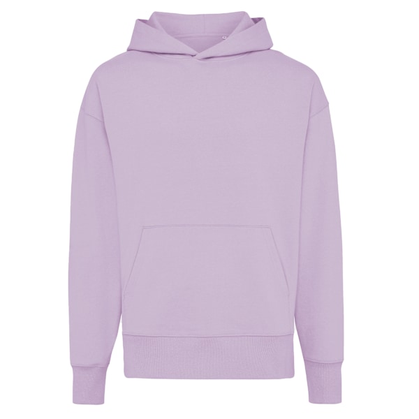Iqoniq Unisex Vuxen Yoho Återvunnen Bomull Relaxed Fit Hoodie M L Lavender M