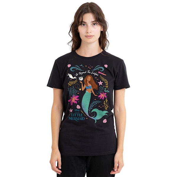 Den lilla sjöjungfrun Unisex Vuxen Go Beyond The Surface Ariel T-shirt Black L