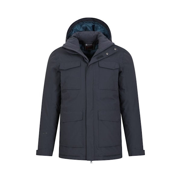 Mountain Warehouse Herr Concord Extreme Down Lång Jacka Blue XL