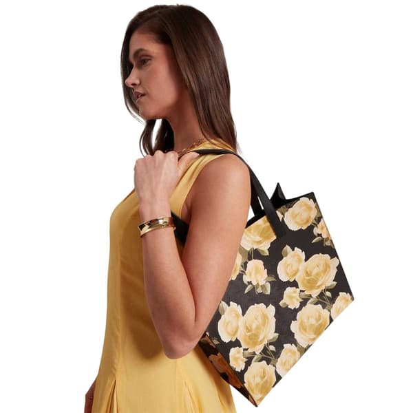 Ted Baker Dam/Kvinnor Blommig Tygväska One Size Svart Tryck Black Print One Size