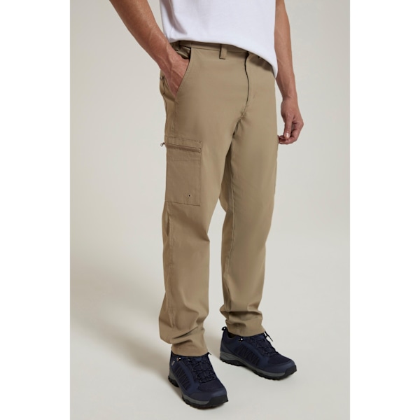 Mountain Warehouse Trek Stretch Cargo Byxor 38S Mörk Beige Dark Beige 38S