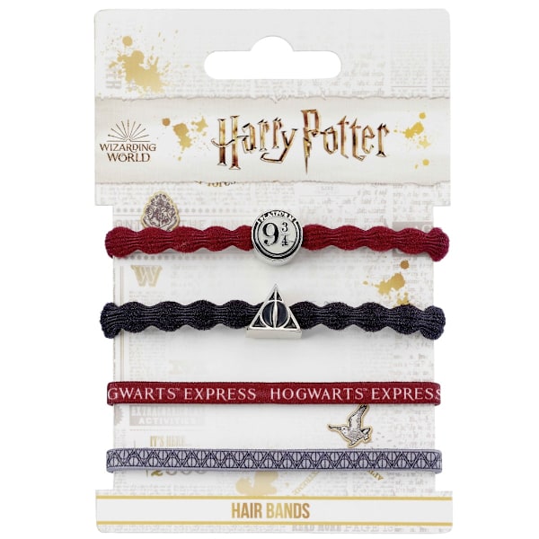 Harry Potter dam/kvinna hårband set (4-pack) One Size Mu Multicoloured One Size