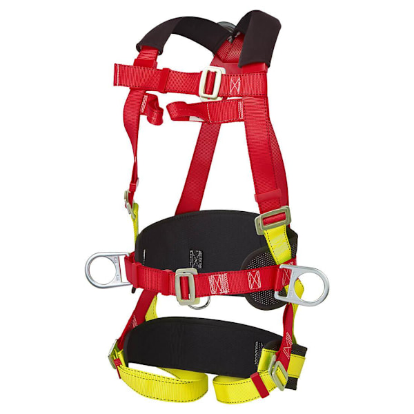 Portwest Comfort Plus 3-punktssele En Storlek Röd/Gul/Svart Red/Yellow/Black One Size