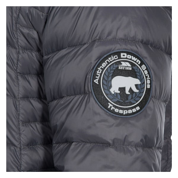 Trespass Mens Whitman II Dunjacka L Mörkgrå/Bränd Orange Dark Grey/Burnt Orange L