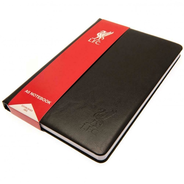 Liverpool FC A5 Notebook A5 Svart Black A5