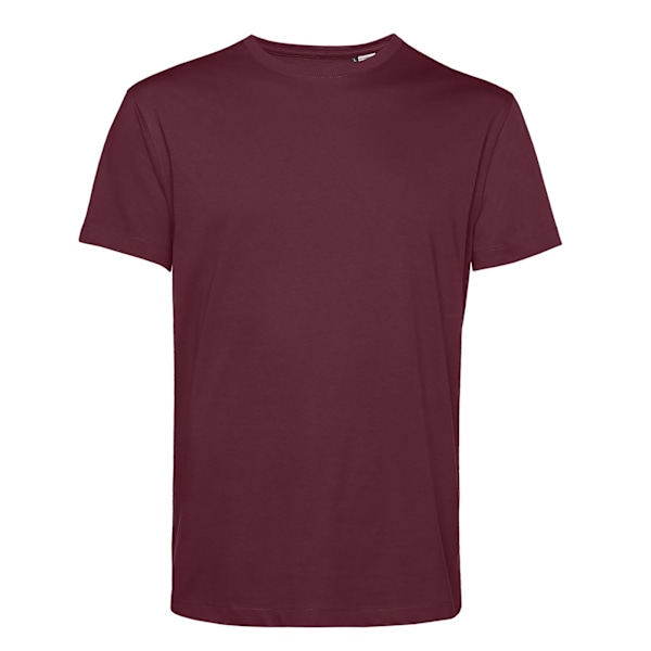 B&C Herr Ekologisk E150 T-shirt 2XL Bourgogne Burgundy 2XL