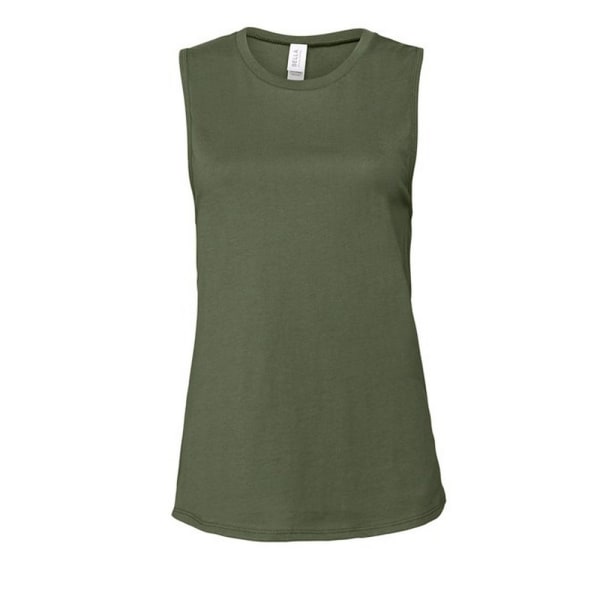 Bella + Canvas Dam/Dam Muscle Jersey Linne S Military Military Green S