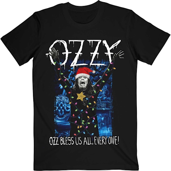 Ozzy Osbourne Unisex Vuxen Arms Out Holiday T-Shirt L Svart Black L