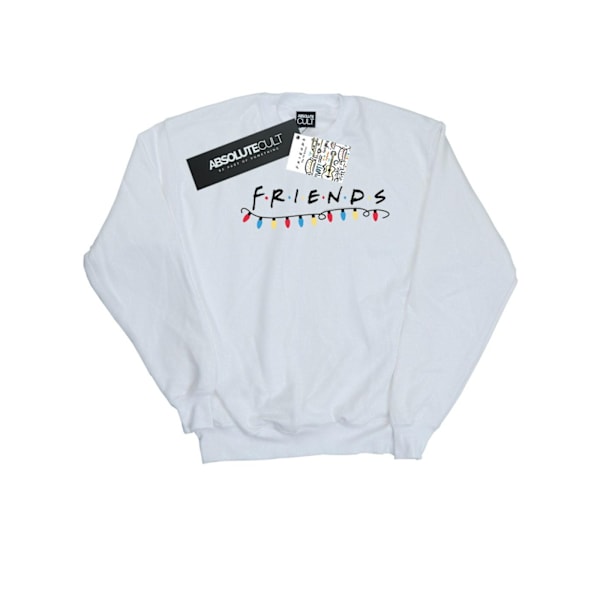 Friends Dam/Damer Julbelysning Sweatshirt L Vit White L