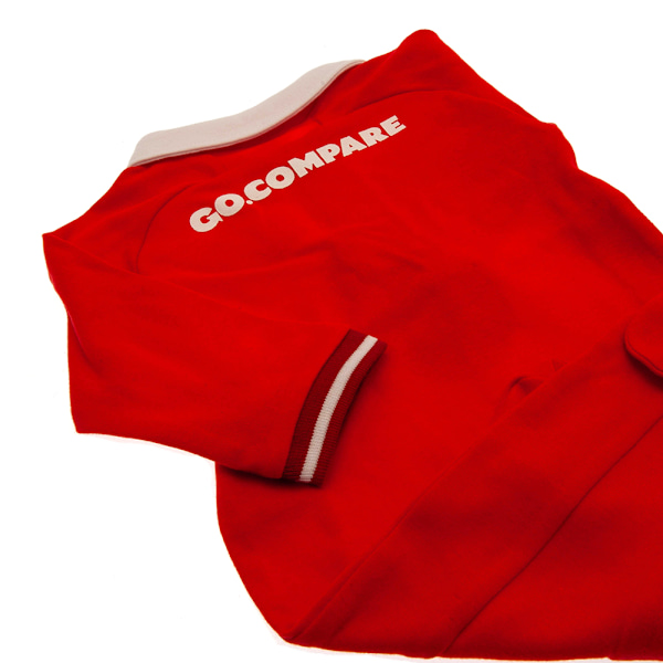Wales RU Baby Crest Sleepsuit 6-9 månader Röd Red 6-9 Months