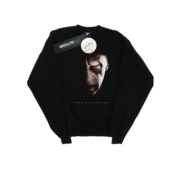 Harry Potter Pojkar Lord Voldemort Porträtt Sweatshirt 12-13 År Black 12-13 Years