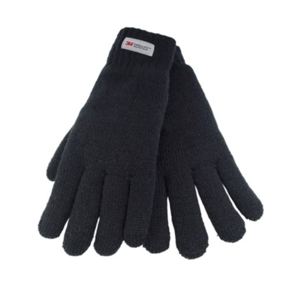 Heatguard Dam/Dam Thinsulate Stickade Handskar One Size Blac Black One Size