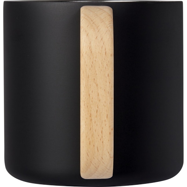 Seasons Bjorn Plain Stainless Steel 360ml Mug One Size Solid Bl Solid Black One Size