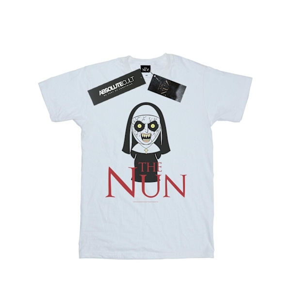 The Nun Mens Chibi Scare T-Shirt S Vit White S