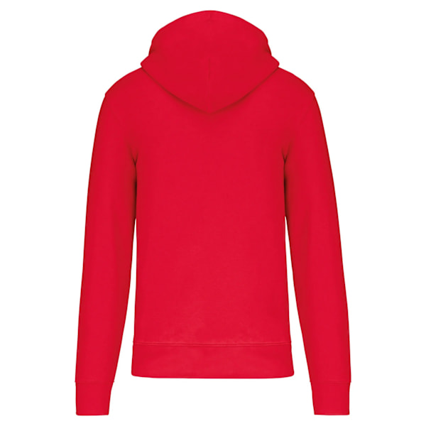 Kariban Eco-vänlig Full Zip Hoodie för Herr L Röd Red L
