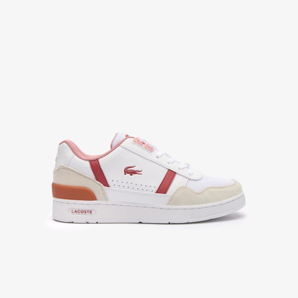 Lacoste Barn/Ungdom T-Clip Snörskor 5.5 UK Vit/Rosa White/Pink 5.5 UK