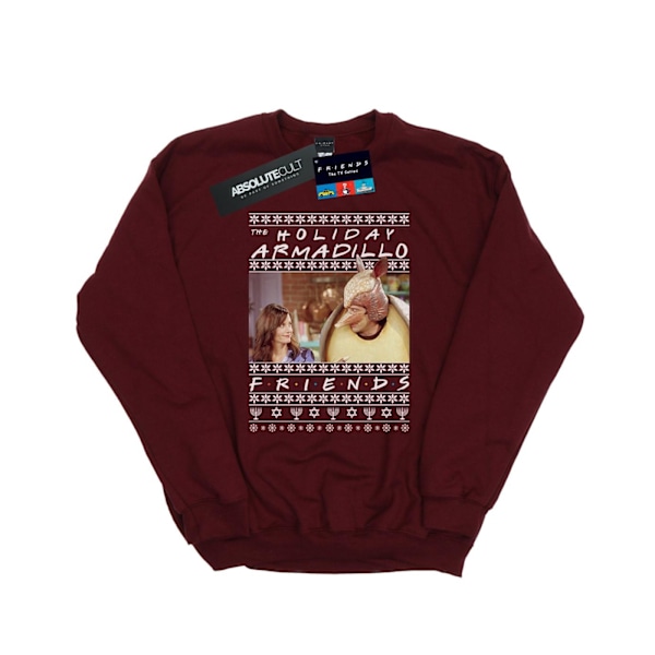 Friends Herr Fair Isle Holiday Armadillo Sweatshirt S Bourgogne Burgundy S