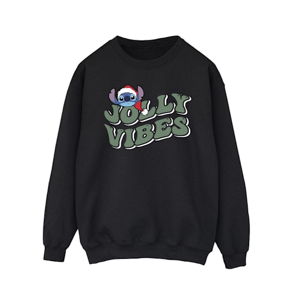 Disney Herr Lilo & Stitch Jolly Chilling Vibes Sweatshirt XL Svart Black XL