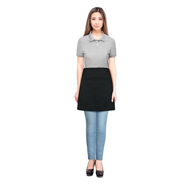 Absolute Apparel Vuxenarbetskläder Midjeklädsel Med Ficka (2-pack) Navy One Size