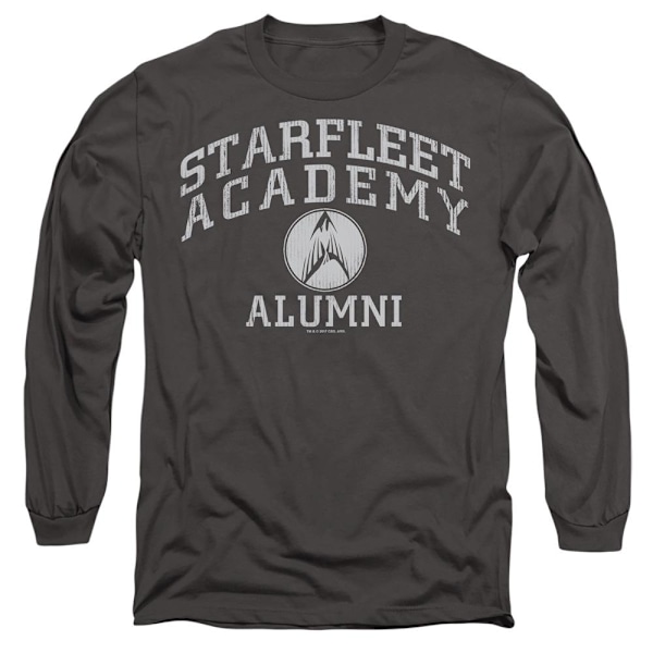 Star Trek Unisex Vuxen Alumni T-Shirt L Gråmelerad Charcoal L