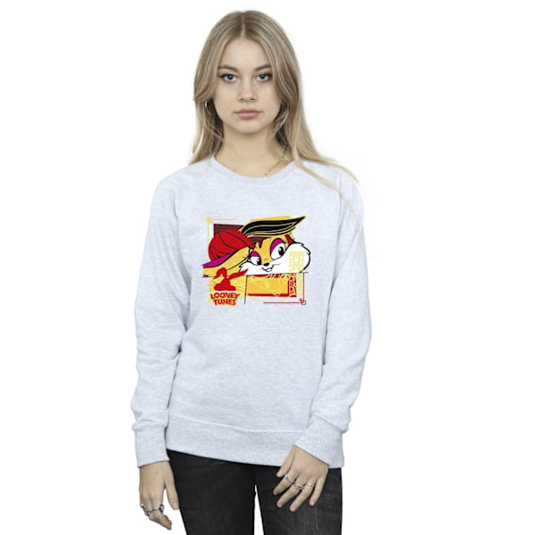 Looney Tunes Dam/Damer Lola Rabbit Nyår Sweatshirt XXL Sports Grey XXL