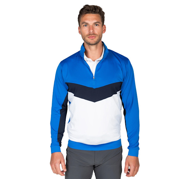 Stuburt Partridge Mellanlager för män, färgblock, XXL, kungsblå Royal Blue XXL
