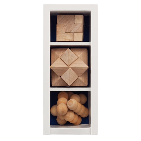 XD Collection Hjärnträningsspel (3-pack) One Size Vit White One Size