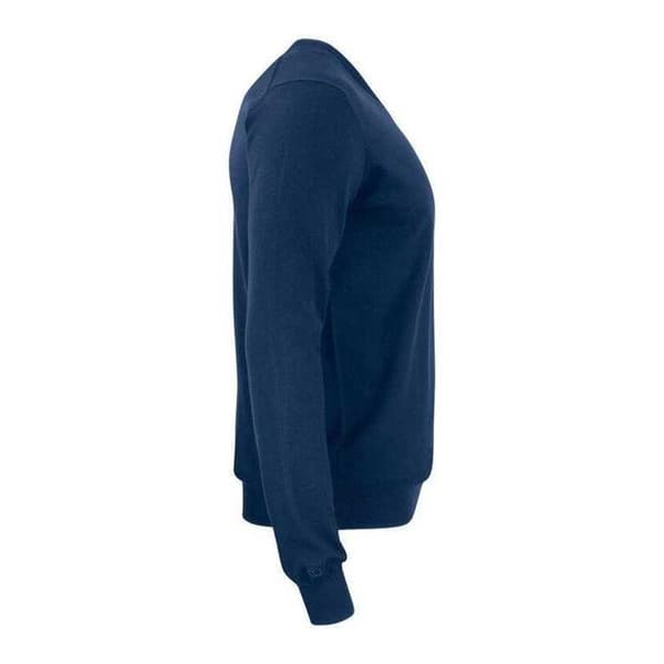 Cutter & Buck Herr Oakville Stickad V-ringad Tröja L Mörkblå Dark Navy L