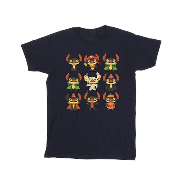 Disney Boys Lilo & Stitch Halloween Costumes T-Shirt 3-4 år Navy Blue 3-4 Years