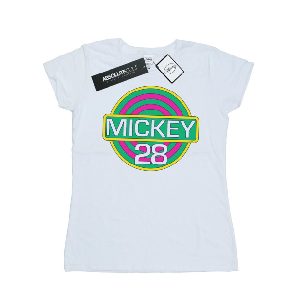 Disney Mickey Mouse dam/dam Mickey 28 bomull T-shirt M Wh White M