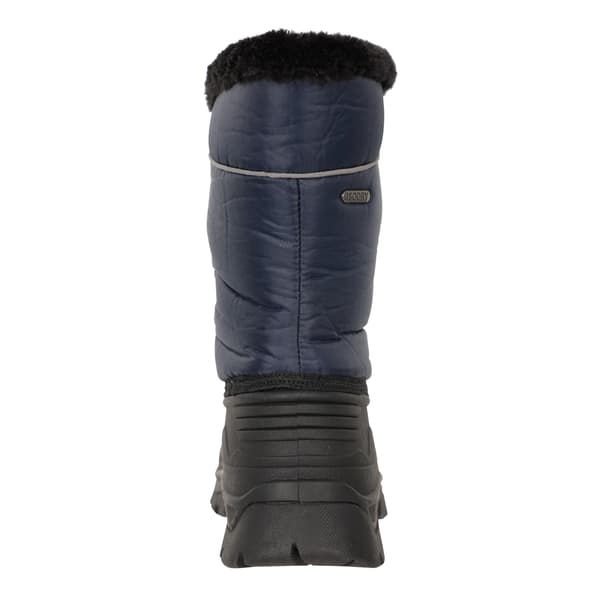 Mountain Warehouse Whistler Adaptive Snow Boots för barn Navy 4 UK