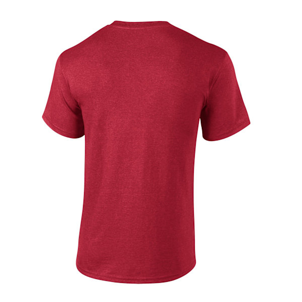 Gildan Unisex Vuxen Heather Ultra Cotton T-Shirt S Heather/Cardinal Heather/Cardinal S