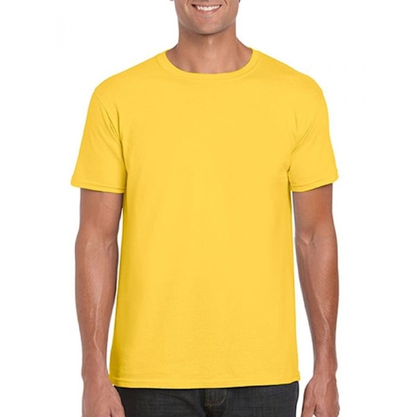Gildan Mäns Soft Style Ringspun T-shirt 4XL Daisy Daisy 4XL