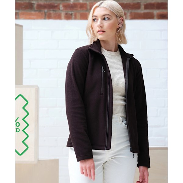 Regatta Dam/Kvinnor Ärligt Tillverkad Återvunnen Fleece 12 UK Svart Black 12 UK