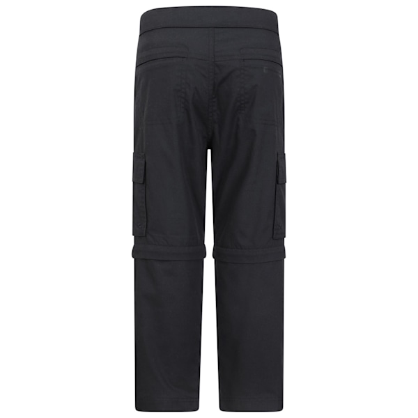 Mountain Warehouse Barnkläder/Barn Konvertibla Aktiva Byxor 3 Black 3-4 Years
