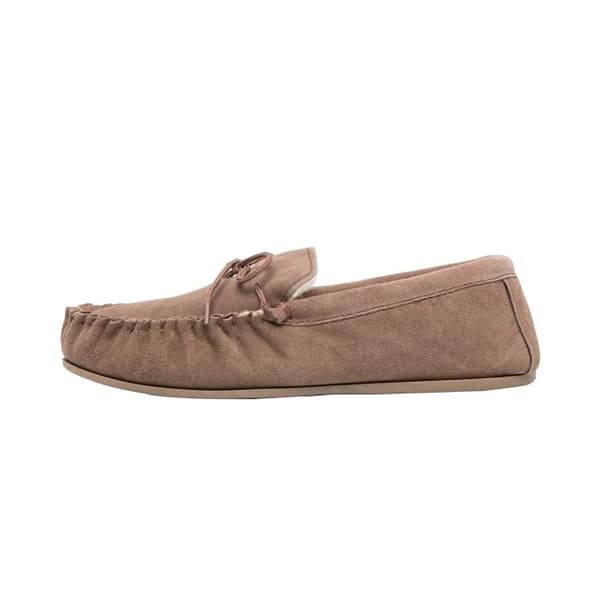 Mokkers herr Oliver mockasinsko med ullfoder tofflor 6 UK mörk kamel Dark Camel 6 UK