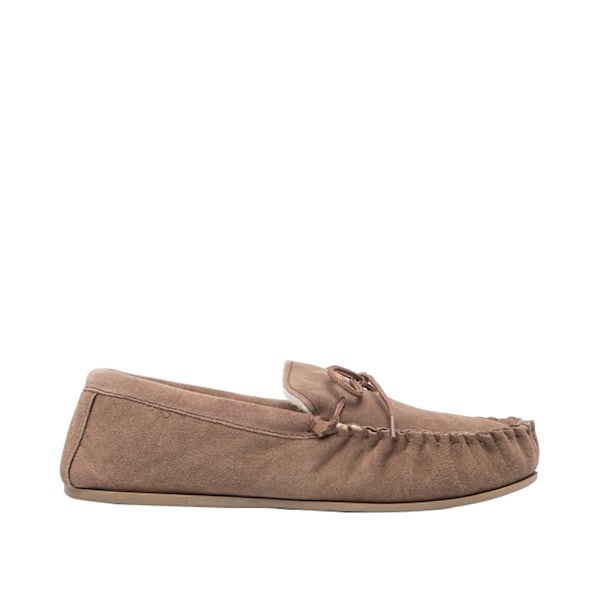 Mokkers herr Oliver mockasinsko med ullfoder tofflor 9 UK mörk kamel Dark Camel 9 UK