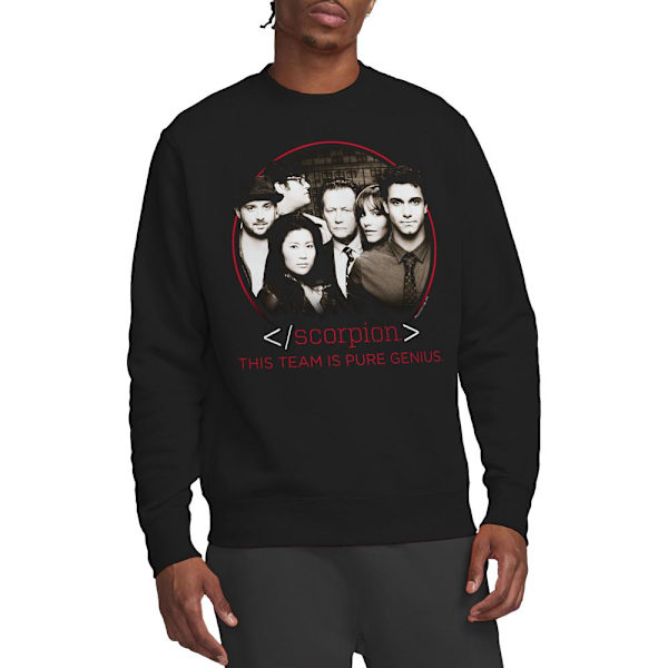 Scorpion Unisex Vuxen Cast Sweatshirt L Svart Black L