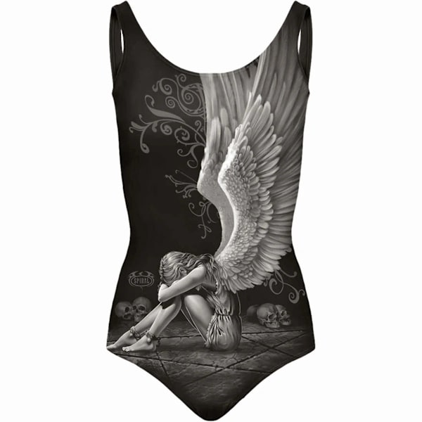 Spiral Direct Dam/Kvinnor Enslaved Angel One Piece Baddräkt S Black S